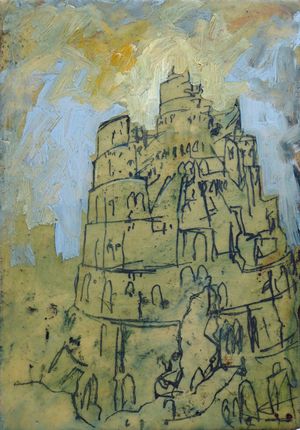 Studium ad Turrim Babel (post Breugel)